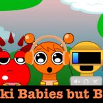 Игра спрунки, мод Sprunki Babies But Broken