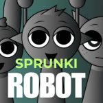 Игра спрунки, мод Sprunki Robot