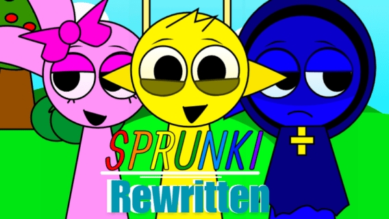 Игра спрунки, мод Sprunki Rewritten