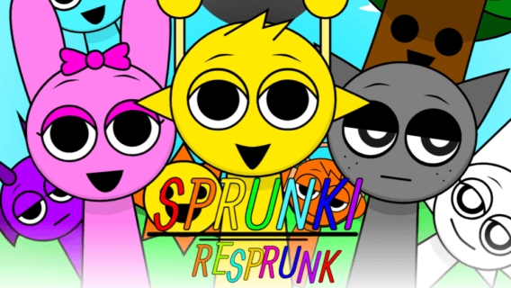 Игра спрунки, мод Sprunki Resprunk