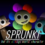 Игра спрунки, мод Sprunki but Dandy's World Characters