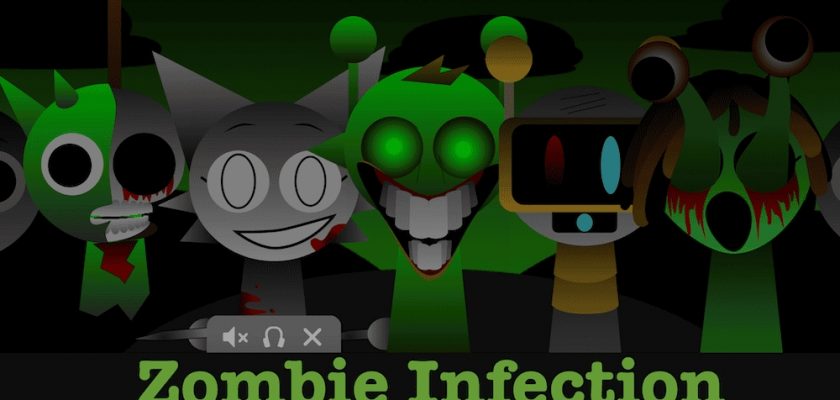 Игра спрунки, мод Sprunki: Zombie Infection