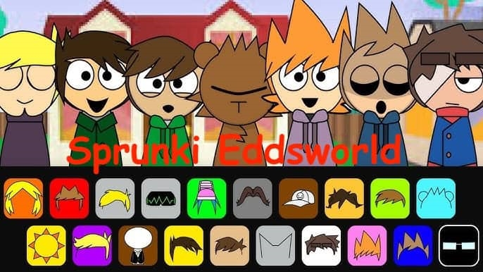 Игра спрунки, мод Sprunki Eddsworld !