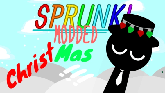 Игра спрунки, мод Sprunki Christmas ded