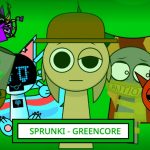 Игра спрунки, мод Sprunki GreenCore Edition