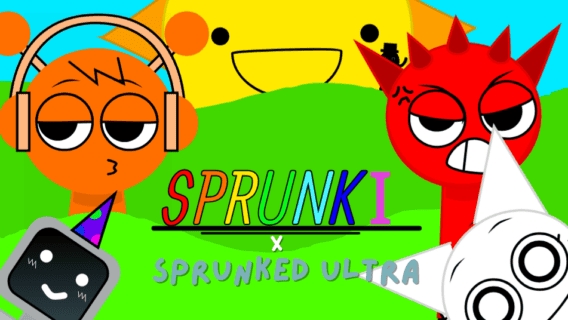 Игра спрунки, мод Sprunki x Sprunked Ultra