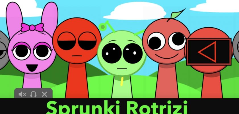 Игра спрунки, мод Sprunki Rotrizi