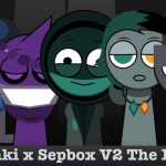 Игра спрунки, мод Sprunki Sepbox v2: The Depth