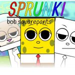 Игра спрунки, мод Sprunki Bob Squarepants