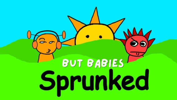 Игра спрунки, мод Sprunked But Babies