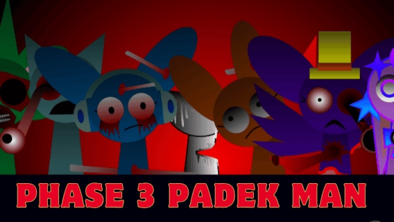 Игра спрунки, мод Sprunki Phase 3: Padek Man