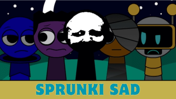 Игра спрунки, мод Sprunki Sad