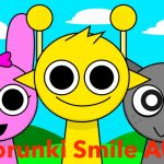 Игра спрунки, мод Sprunki Smile AU