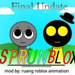 Игра спрунки, мод Sprunki Sprunblox