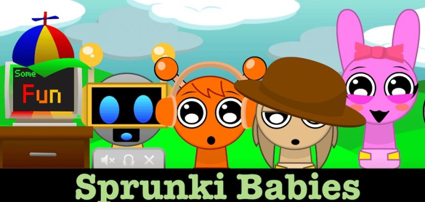 Игра спрунки, мод Sprunki Babies