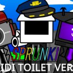 Игра спрунки, мод Sprunki: Skibidi Toilet 2.0