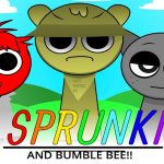 Игра спрунки, мод Sprunki Bumble Bee