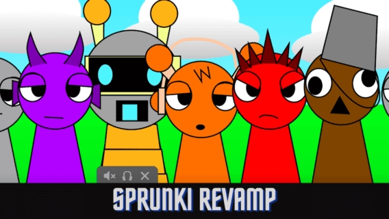 Игра спрунки, мод Sprunki Revamp