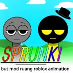 Игра спрунки, мод Sprunki Ruang Roblox Animation