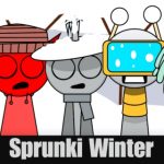 Игра спрунки, мод Sprunki Winter