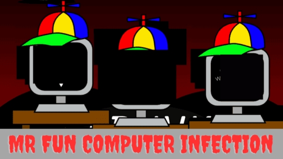 Игра спрунки, мод Mr. Fun Computer Infection