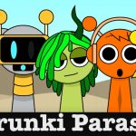 Игра спрунки, мод Sprunki Parasite