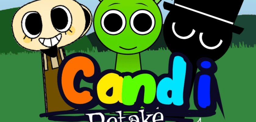 Игра спрунки, мод Sprunki: Candi Retake