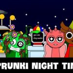 Игра спрунки, мод Sprunki: Night Time