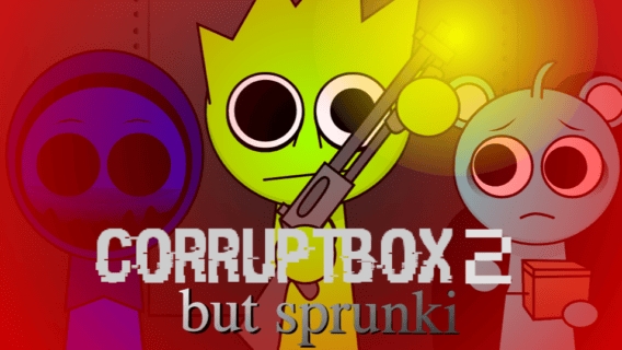 Игра спрунки, мод Corruptbox 2 But Sprunki