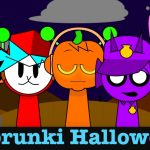 Игра спрунки, мод Sprunki Halloween