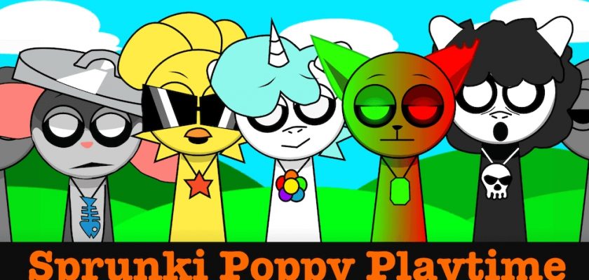 Игра спрунки, мод Sprunki: Poppy Playtime