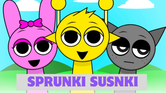 Игра спрунки, мод Sprunki Susnkin