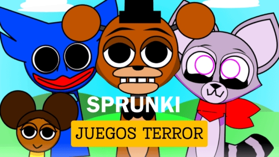 Игра спрунки, мод Sprunki: Juegos Terror