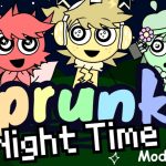 Игра спрунки, мод Sprunki: Night Time ded