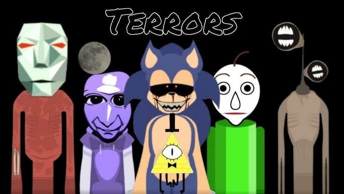 Игра спрунки, мод Ozzybox Terrors