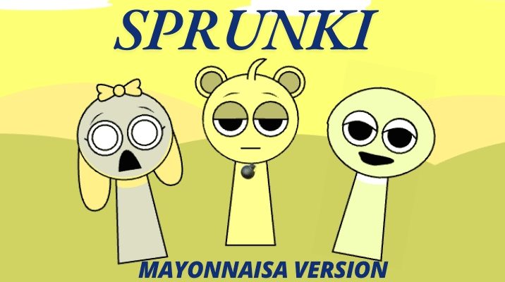 Игра спрунки, мод Sprunki: Mayonnaise Version