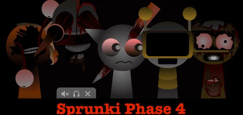 Игра спрунки, мод Sprunki Phase 4