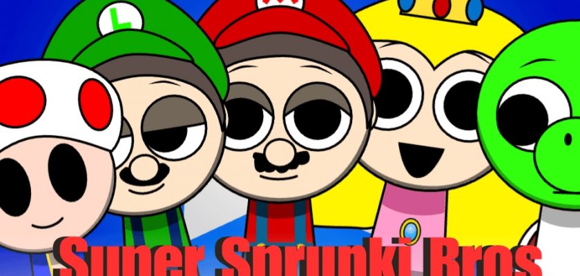 Игра спрунки, мод Super Sprunki Bros