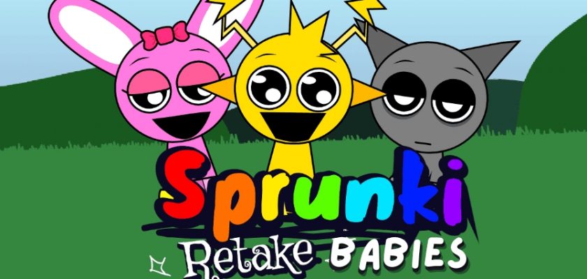 Игра спрунки, мод Sprunki Retake: Babies