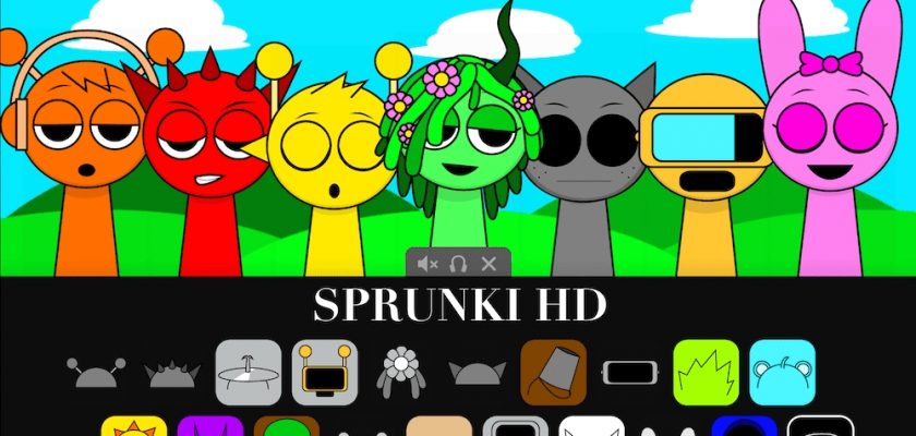 Игра спрунки, мод Sprunki HD