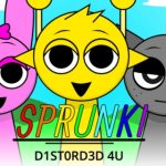 Игра спрунки, мод Sprunki Distorded 4u