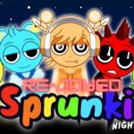 Игра спрунки, мод Sprunki Rejoyed: Night Time