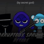 Игра спрунки, мод Corruptbox But Sprunki Retake