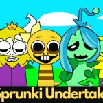 Игра спрунки, мод Sprunki Undertale