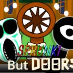 Игра спрунки, мод Sprunki But Doors