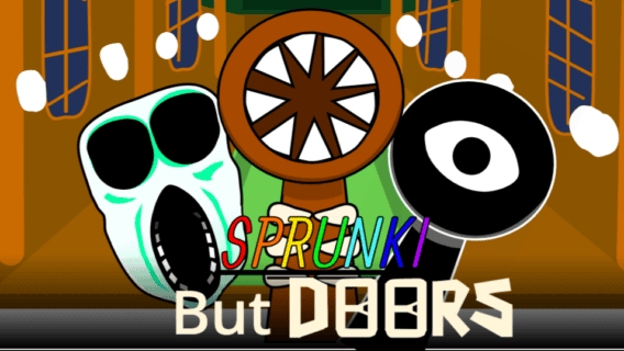 Игра спрунки, мод Sprunki But Doors