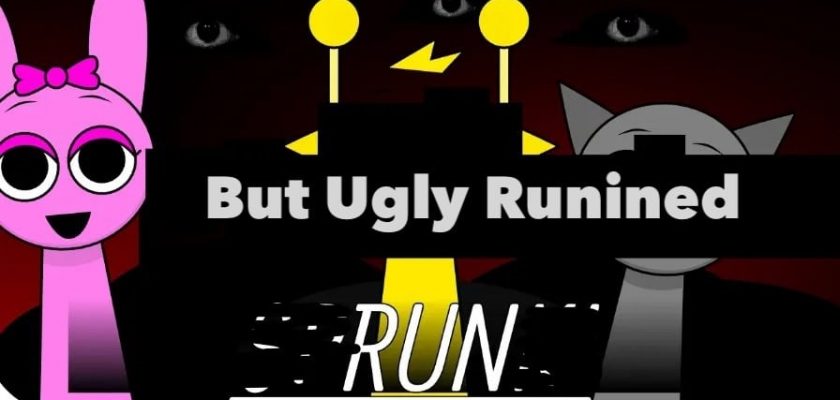 Игра спрунки, мод Sprunki But Ugly Runined