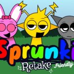 Игра спрунки, мод Sprunki Retake: Friendly Edition