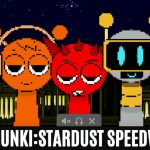 Игра спрунки, мод Sprunki: Stardust Speedway