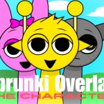 Игра спрунки, мод Sprunki Overlap the Characters